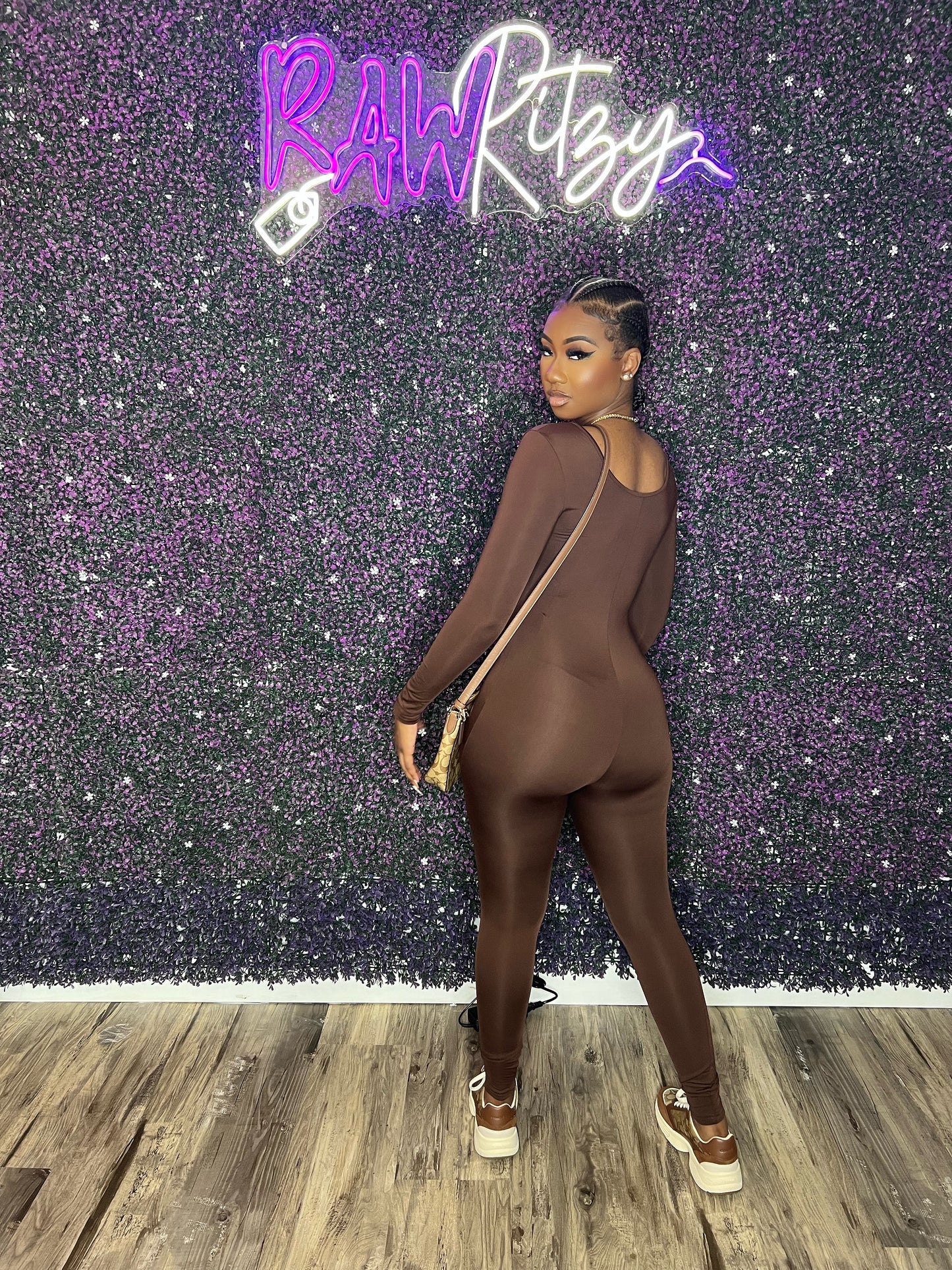 “Not So Basic” Jumpsuit - Brown