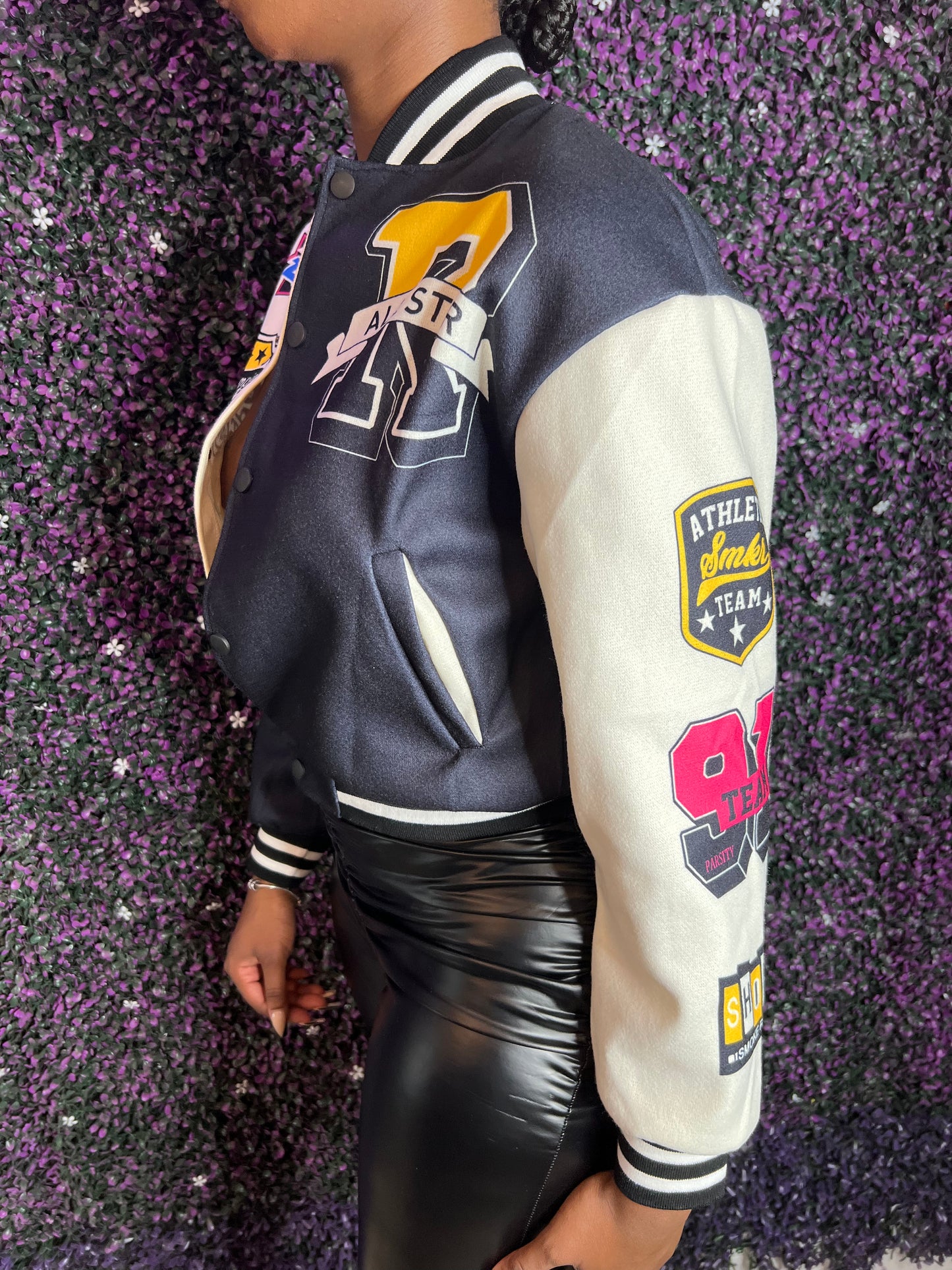 “Play Girl” Varsity Jacket