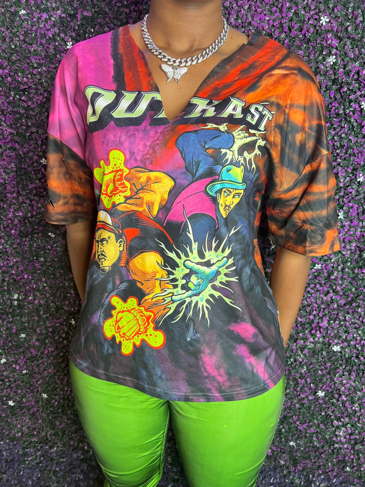 “OutKast” Oversized Graphic Tee